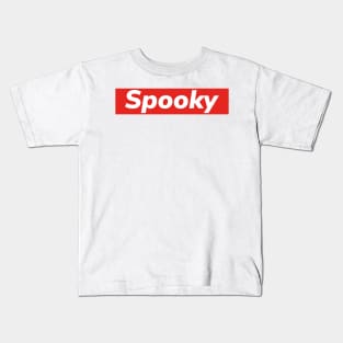 Spooky in a red Box! Kids T-Shirt